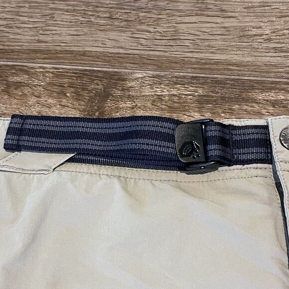 Mountain Hardwear Shorts Men's Size 38 Tan Belted hiking Nylon 12” Gorpcore - Picture 4 of 10